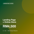 Landing Page + Online Store